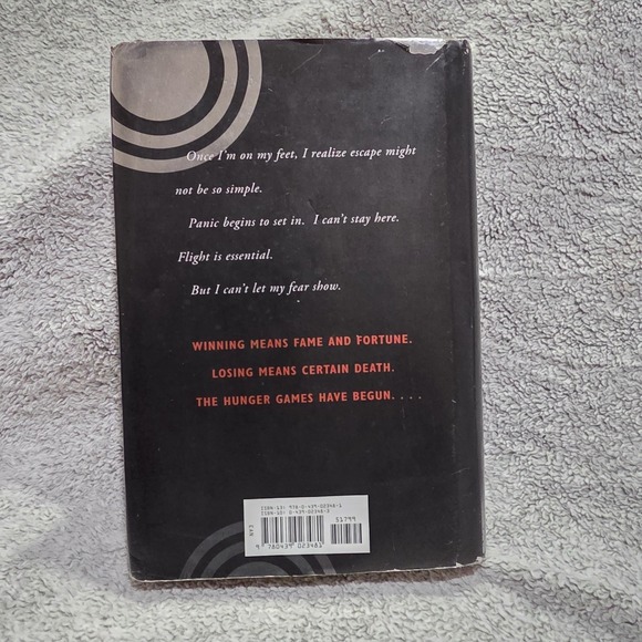 The Hunger Games by Suzanne Collins Hardcover Book - Picture 2 of 4